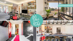 Comics Roma Penthouse, Funny Flat Nearby Colosseum Rome